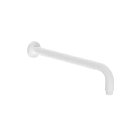 Showers Nero Round Shower Arm Colour: Matte White Length: 500mm Place & Palette