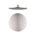 Showers Nero Round Shower Head Colour: Brushed Nickel Size: 250mm Place & Palette