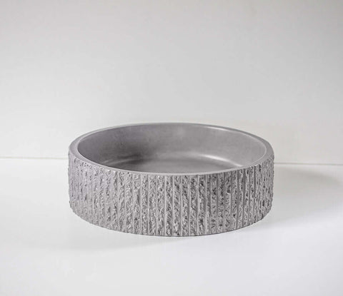 Basins Sticks & Stone Co Concrete Round Rugged Basin Colour: Cradle Mountain Place & Palette