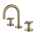 Tapware Modern National Ryker Basin Set Colour: Pvd Brushed Bronze Place & Palette