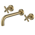 Tapware Modern National Ryker Bath Set Colour: Pvd Brushed Bronze Place & Palette