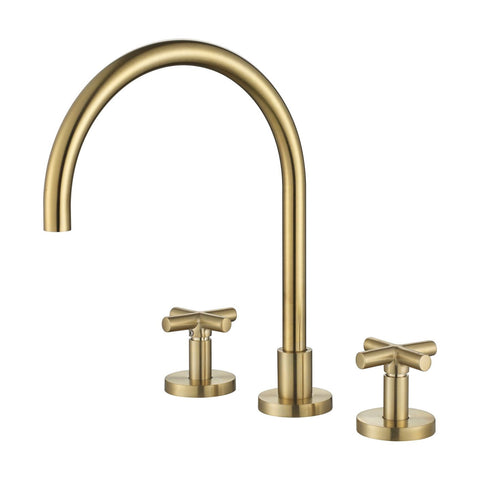 Tapware Modern National Ryker Kitchen Set Colour: Pvd Brushed Bronze Place & Palette