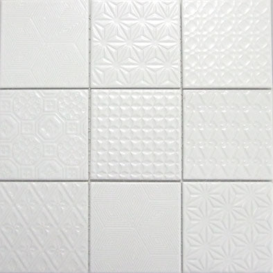 Spirit Mosaic Cotto Tile - Place & Palette