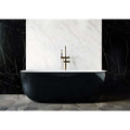 Baths BelBagno Sapphire Black Bath Place & Palette