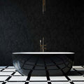 Baths BelBagno Sapphire Black Bath Place & Palette