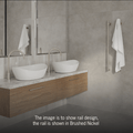 Accessories Thermogroup Vertical Heated Towel Rail Colour: Polished Stainless Steel Place & Palette