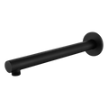 Showers Modern National Shower Arm - Round Colour: Electroplated Matte Black Place & Palette