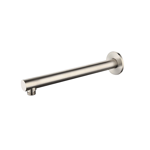 Showers Modern National Shower Arm - Round Colour: Pvd Brushed Nickel Place & Palette