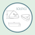 Basins Bramstone Solstice Basin Colour: Soft Seafoam - Pastel Mint Finish: Satin Place & Palette