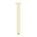 Showers Nero Square Ceiling Arm Colour: Brushed Gold Length: 300mm Place & Palette