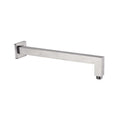 Showers Nero Square Shower Arm Colour: Brushed Nickel Place & Palette