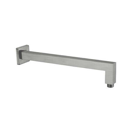 Showers Nero Square Shower Arm Colour: Gun Metal Place & Palette