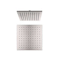 Showers Nero Square Shower Head Colour: Brushed Nickel Size: 250mm Place & Palette