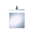 Showers Nero Square Shower Head Colour: Chrome Size: 200mm Place & Palette