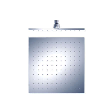 Showers Nero Square Shower Head Colour: Chrome Size: 300mm Place & Palette