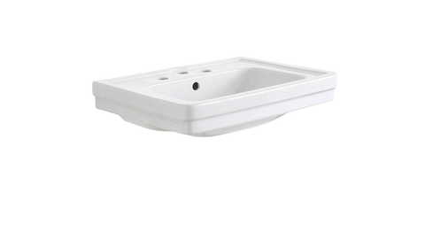 Basins Turner Hastings Stafford Basin - 58x45 Mounting: Wall Hung Taphole: No Taphole Place & Palette