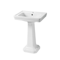 Basins Turner Hastings Stafford Basin - 58x45 Mounting: Pedestal Taphole: No Taphole Place & Palette