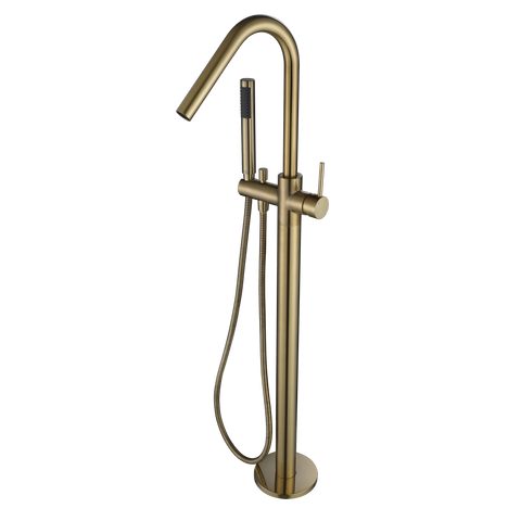 Showers Modern National Star Freestanding Bath Mixer with Handshower Colour: Pvd Brushed Bronze Place & Palette