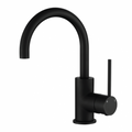 Tapware Modern National Star Mini Basin / Kitchen Mixer Colour: Electroplated Matte Black Place & Palette