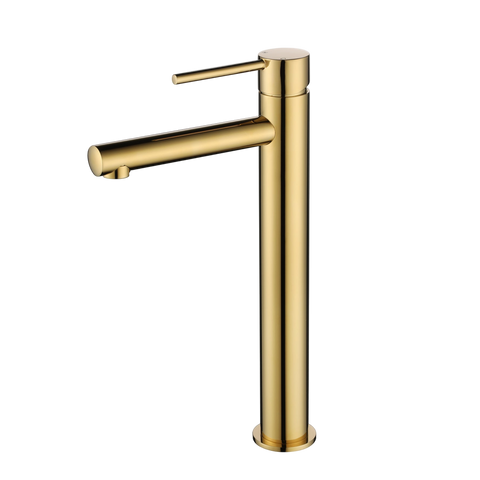 Tapware Modern National Star Mini Basin Mixer - Mid Rise Colour: Electroplated Chrome Place & Palette