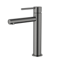Tapware Modern National Star Mini Basin Mixer - Mid Rise Colour: Electroplated Gunmetal Place & Palette
