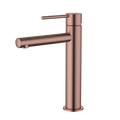 Tapware Modern National Star Mini Basin Mixer - Mid Rise Colour: Pvd Champagne Place & Palette