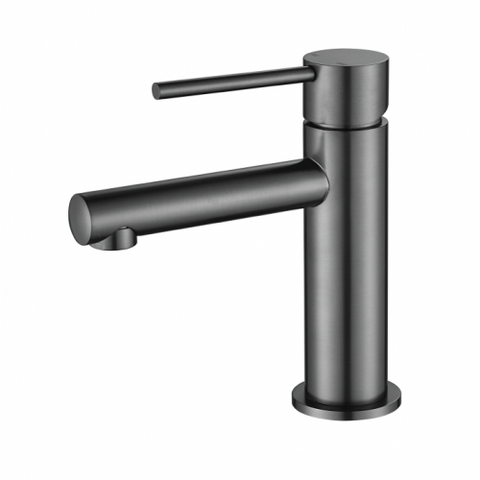 Tapware Modern National Star Mini Basin Mixer Style: Original Colour: Electroplated Gunmetal Place & Palette