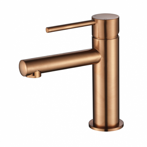 Tapware Modern National Star Mini Basin Mixer Style: Original Colour: Pvd Champagne Place & Palette