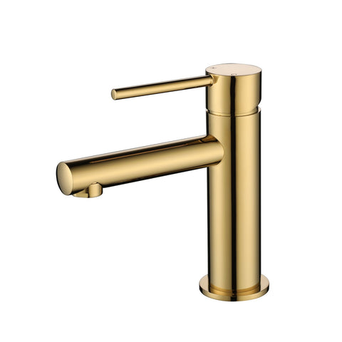 Tapware Modern National Star Mini Basin Mixer Style: Original Colour: Pvd Polished Brass Place & Palette