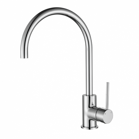 Tapware Modern National Star Mini Kitchen Mixer Colour: Electroplated Chrome Style: Standard Place & Palette