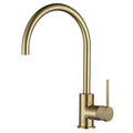 Tapware Modern National Star Mini Kitchen Mixer Colour: Pvd Brushed Bronze Style: Knurled Handle Place & Palette