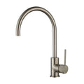 Tapware Modern National Star Mini Kitchen Mixer Colour: Pvd Brushed Nickel Style: Knurled Handle Place & Palette