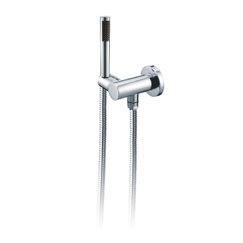 Showers Modern National Star Mini Shower Bracket Colour: Electroplated Chrome Place & Palette