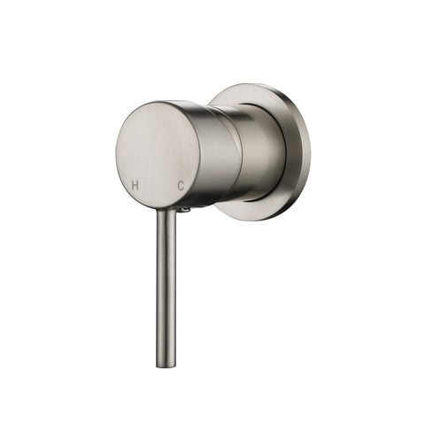 Showers Modern National Star Mini Shower Mixer Style: Original Size: 60mm Colour: Pvd Brushed Nickel Place & Palette