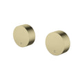 Tapware Modern National Star Mini Wall Top Assemblies Style: Round Colour: Pvd Brushed Bronze Place & Palette