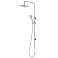 Showers Modern National Star Shower Column Set Colour: Electroplated Chrome Place & Palette