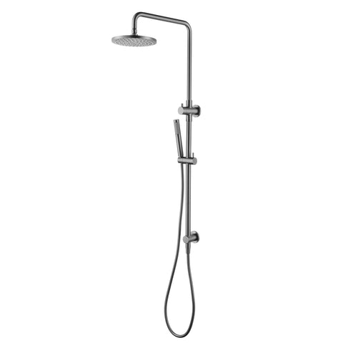 Showers Modern National Star Shower Column Set Colour: Electroplated Gunmetal Place & Palette