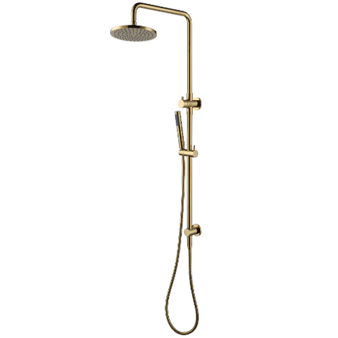 Showers Modern National Star Shower Column Set Colour: Pvd Polished Brass Place & Palette