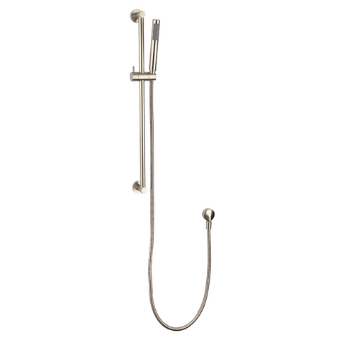 Showers Modern National Star Shower On Rail Colour: Pvd Brushed Nickel Place & Palette