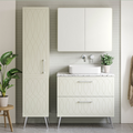 Vanities Timberline Sutherland Tallboy Wall Hung Size: W 400mm Place & Palette