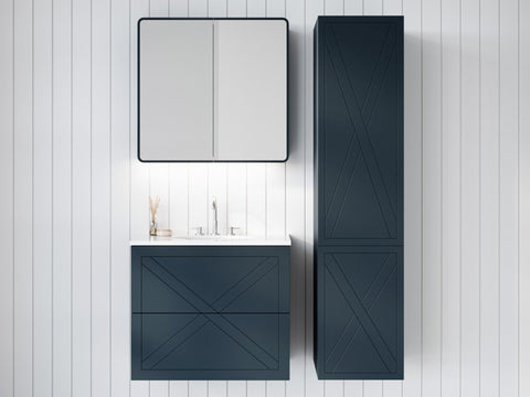 Vanities Timberline Sutherland Tallboy Wall Hung Size: W 400mm Place & Palette