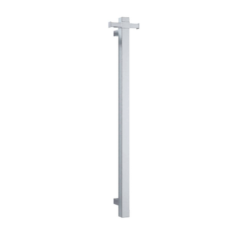 Thermorail 12 Volt Vertical Bar With Optional Hook-Accessories-Thermogroup-Square-Polished Stainless Steel 30W-place-and-palette