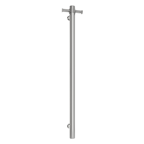 Thermorail 12 Volt Vertical Bar With Optional Hook-Accessories-Thermogroup-Straight/Round-Polished Stainless Steel 22W-place-and-palette