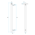 Thermorail 240Volt Vertical Bar With Optional Hook-Accessories-Thermogroup-place-and-palette