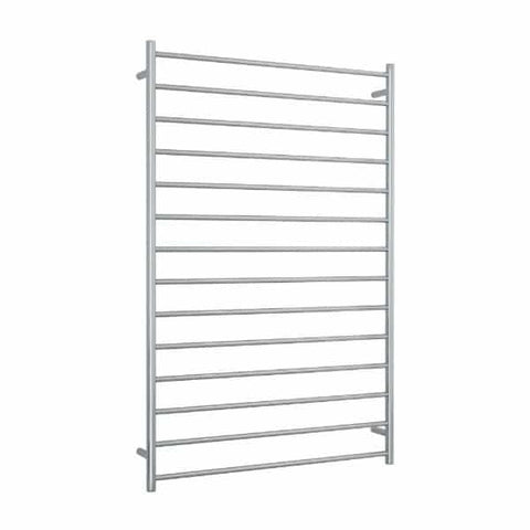 Thermorail Heated Towel Rail - Straight/Round-Accessories-Thermogroup-Polished Stainless Steel-14 Bars - 1000x1500x122mm (244 Watts-place-and-palette