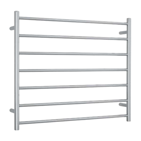 Accessories Thermogroup Thermorail Heated Towel Rail - Straight/Round Colour: Polished Stainless Steel Size: 7 Bars - 900x750x122mm (100 Watts) Place & Palette