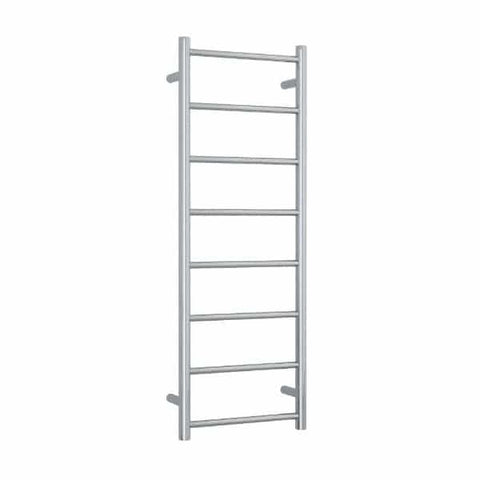 Thermorail Heated Towel Rail - Straight/Round-Accessories-Thermogroup-Polished Stainless Steel-8 Bars - 400x1120x122mm (65 Watts)-place-and-palette