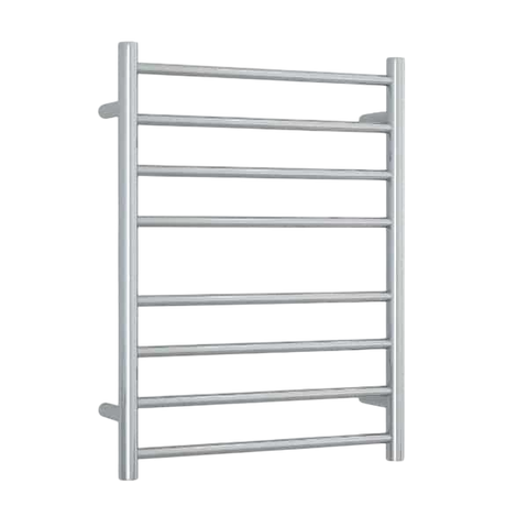 Accessories Thermogroup Thermorail Heated Towel Rail - Straight/Round Colour: Polished Stainless Steel Size: 8 Bars - 530x700x122mm (76 Watts) Place & Palette