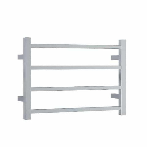 Thermorail Heated Towel Rail - Straight/Square-Accessories-Thermogroup-Polished Stainless Steel-4 Bars - 600x420x120mm (47 Watts)-place-and-palette