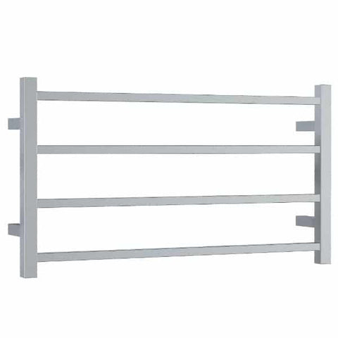 Thermorail Heated Towel Rail - Straight/Square-Accessories-Thermogroup-Polished Stainless Steel-4 Bars - 800x440x120mm (61 Watts)-place-and-palette